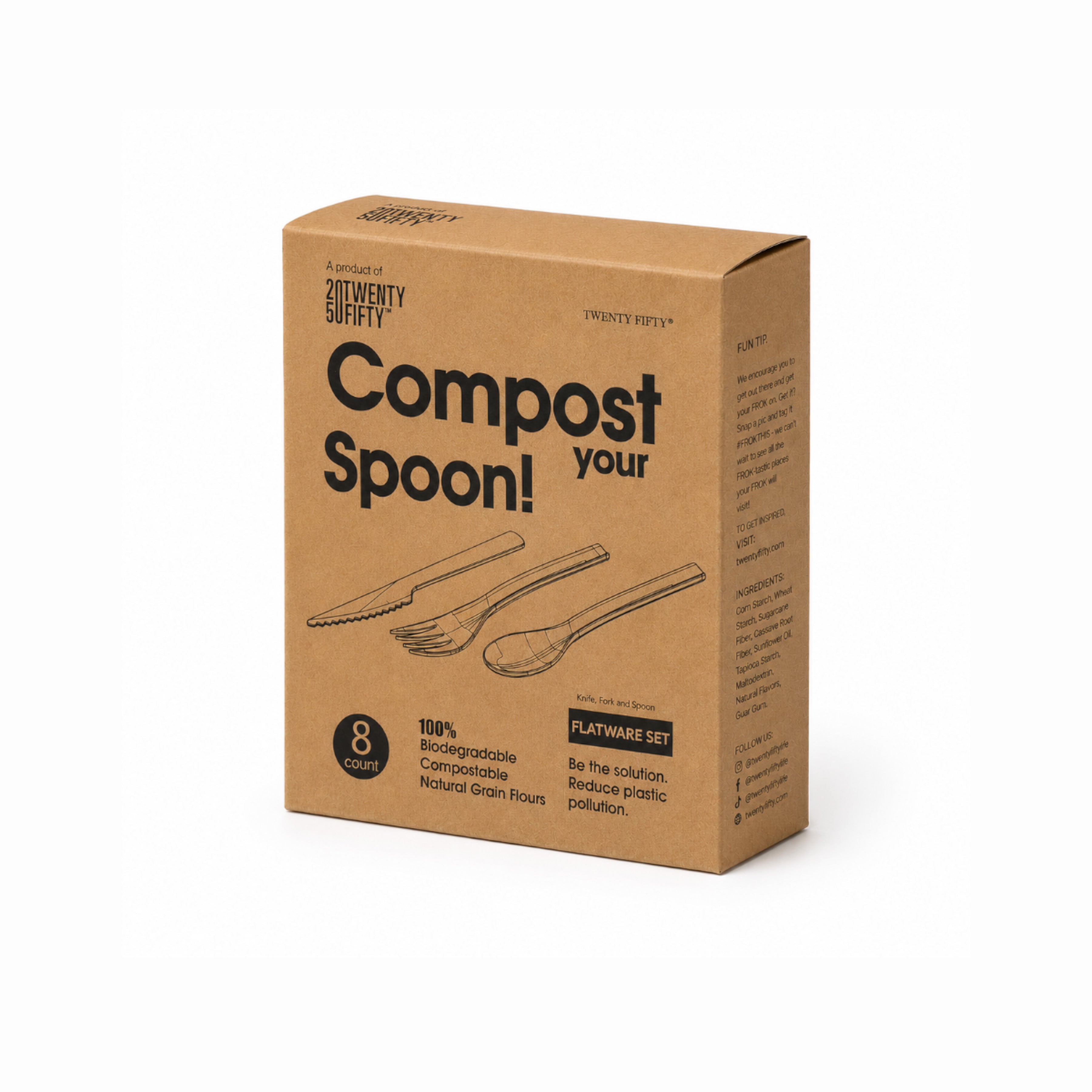 TwentyFifty® Edible Flatware Set
